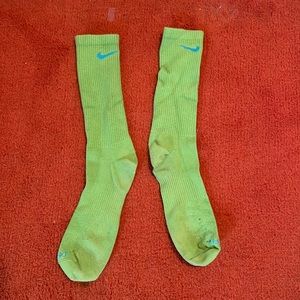 Green nike socks